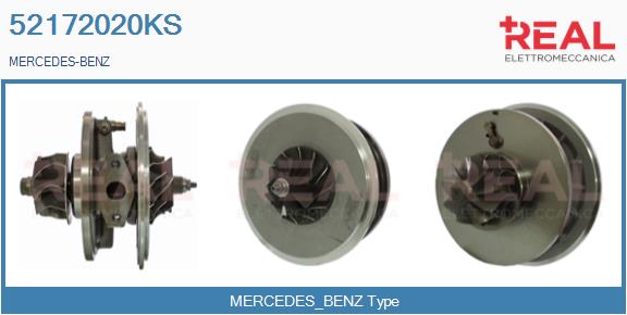 Core assembly, turbocharger (52172020KS)