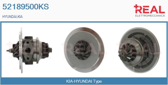 Core assembly, turbocharger (52189500KS)