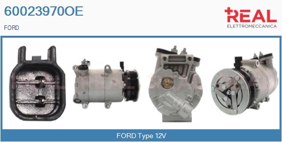 Compressor, air conditioning (60023970OE)