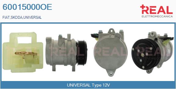 Compressor, air conditioning (60015000OE)