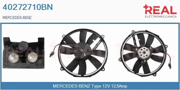 Electric Motor, radiator fan (40272710BN)