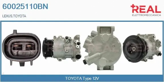 Compressor, air conditioning (60025110BN)