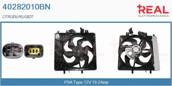 Electric Motor, radiator fan (40282010BN)