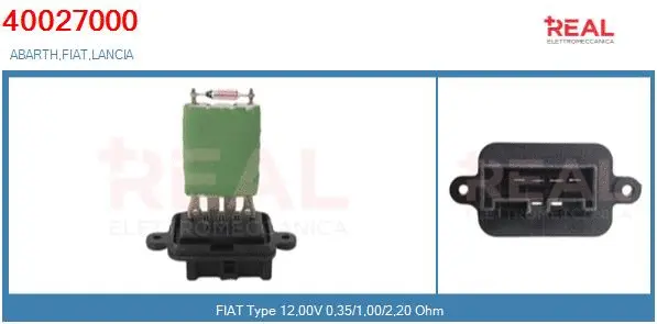 Resistor, interior blower (40027000BN)