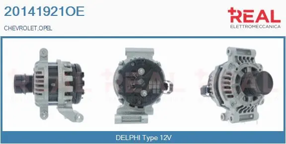 Alternator (20141921OE)