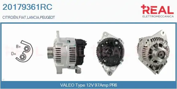 Alternator (20179361RC)