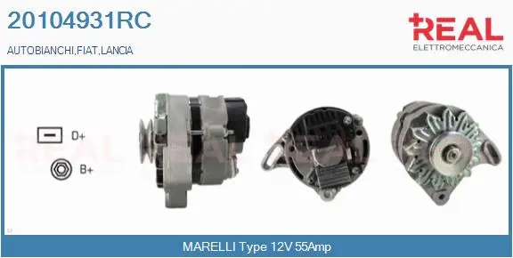 Alternator (20104931RC)
