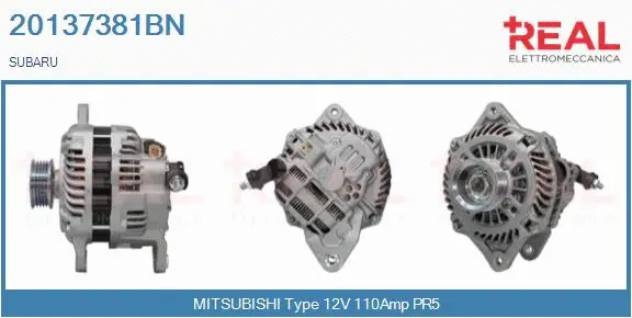 Alternator (20137381BN)