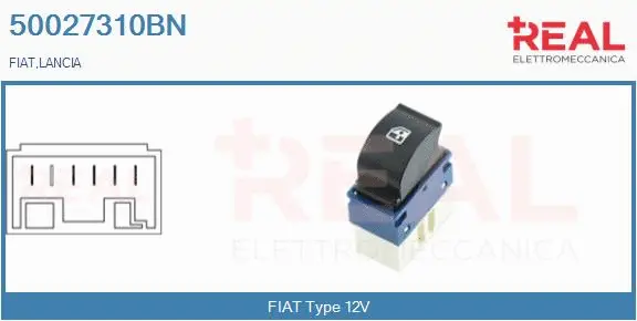 Switch, window regulator (50027310BN)