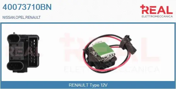 Resistor, interior blower (40073710BN)