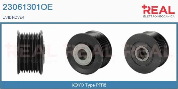 Belt Pulley, alternator (23061301OE)