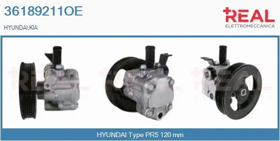 Hydraulic Pump, steering (36189211OE)