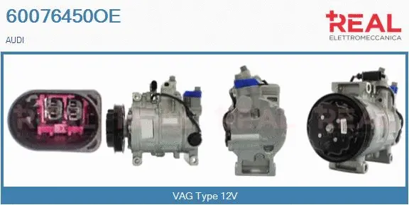 Compressor, air conditioning (60076450OE)