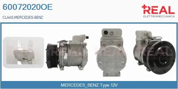 Compressor, air conditioning (60072020OE)