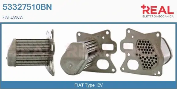 Cooler, exhaust gas recirculation (53327510BN)