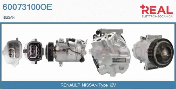 Compressor, air conditioning (60073100OE)
