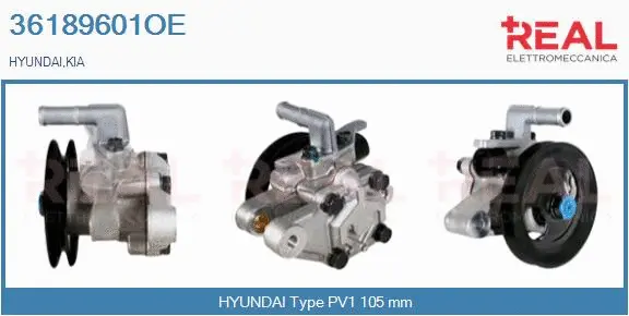 Hydraulic Pump, steering (36189601OE)