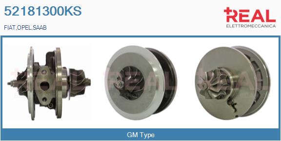 Core assembly, turbocharger (52181300KS)