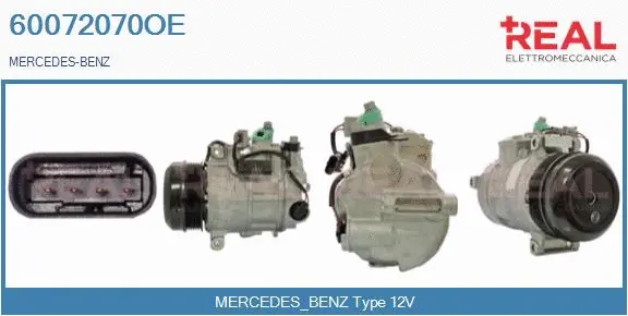 Compressor, air conditioning (60072070OE)