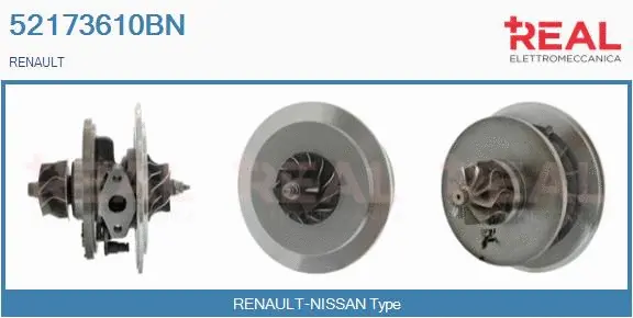 Core assembly, turbocharger (52173610BN)