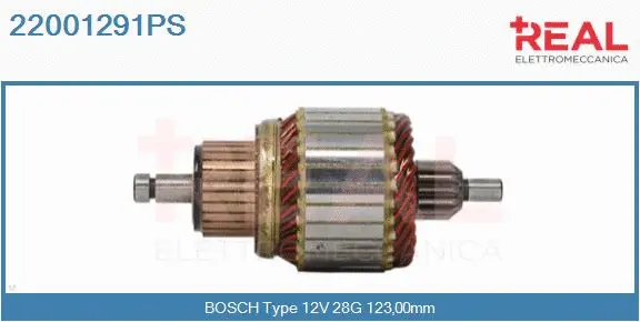 Armature, starter (22001291PS)