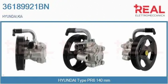 Hydraulic Pump, steering (36189921BN)