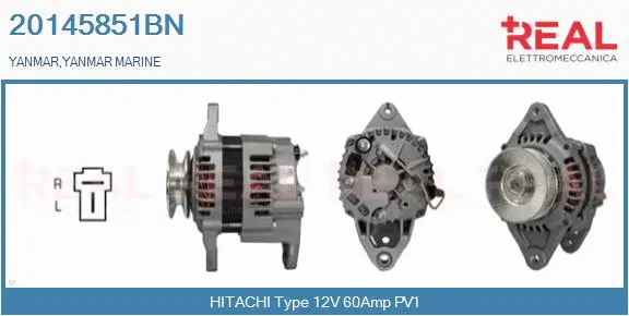 Alternator (20145851BN)