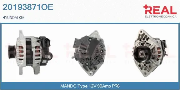 Alternator (20193871OE)