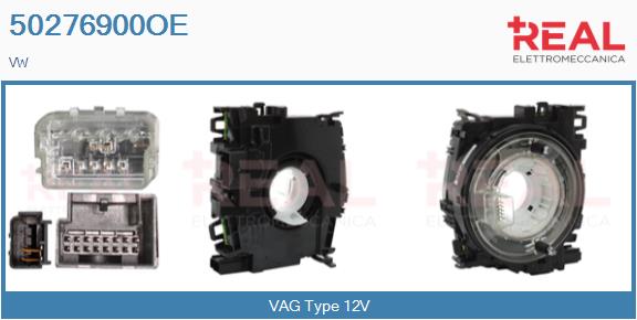 Clockspring, airbag (50276900OE)