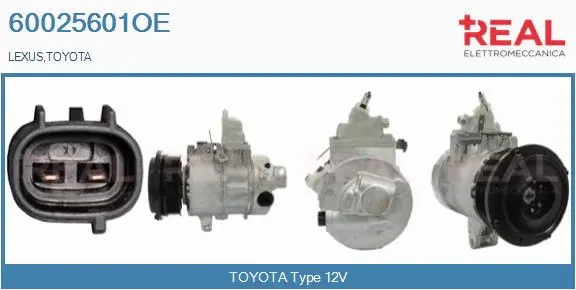 Compressor, air conditioning (60025601OE)