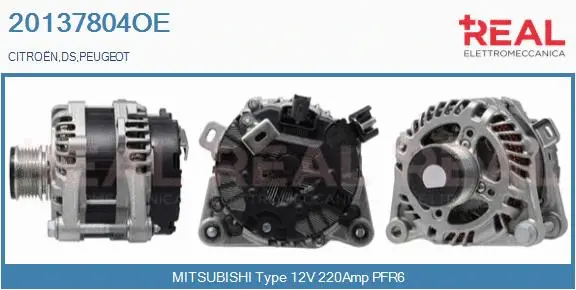 Alternator (20137804OE)