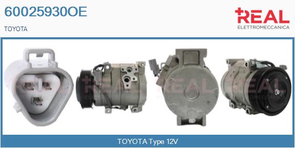 Compressor, air conditioning (60025930OE)