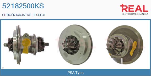 Core assembly, turbocharger (52182500KS)