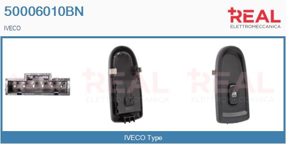 Switch, window regulator (50006010BN)