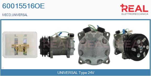 Compressor, air conditioning (60015516OE)