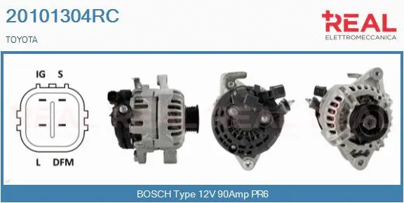 Alternator (20101304RC)