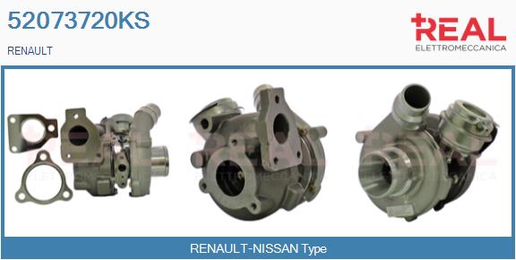 Charger, charging (supercharged/turbocharged) (52073720KS)