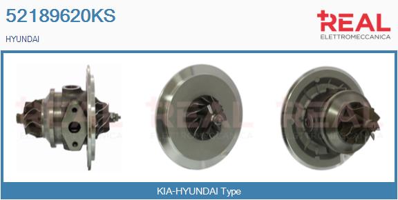 Core assembly, turbocharger (52189620KS)