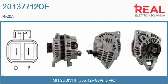 Alternator (20137712OE)