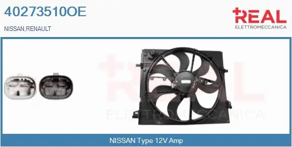 Electric Motor, radiator fan (40273510OE)