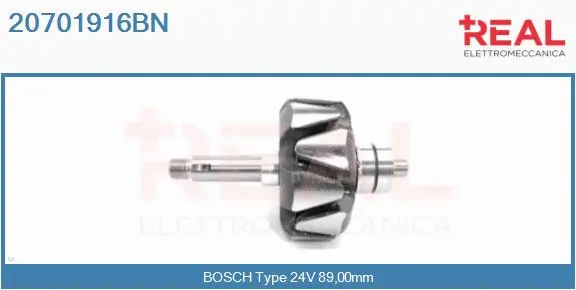 Rotor, alternator (20701916BN)