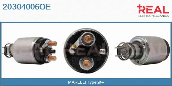 Solenoid Switch, starter (20304006OE)