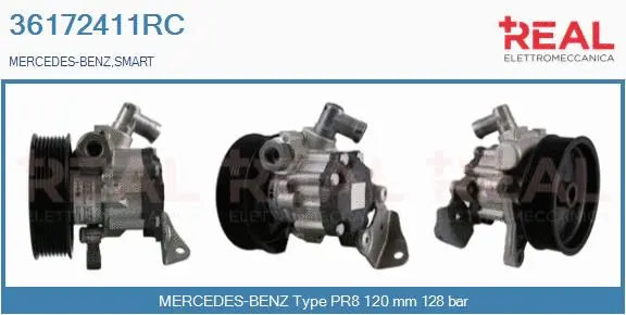 Hydraulic Pump, steering (36172411RC)