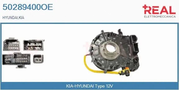 Clockspring, airbag (50289400OE)