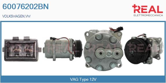 Compressor, air conditioning (60076202BN)