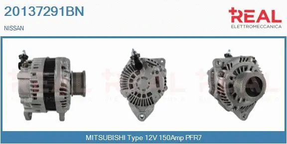 Alternator (20137291BN)