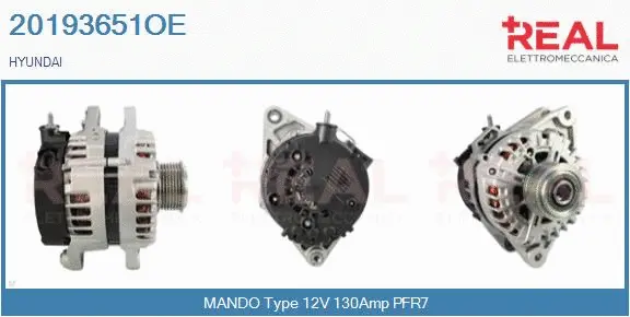 Alternator (20193651OE)