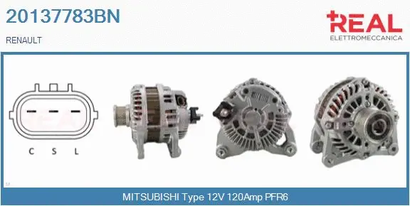 Alternator (20137783BN)