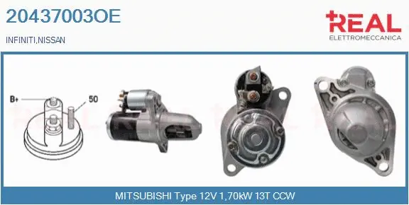 Starter (20437003OE)