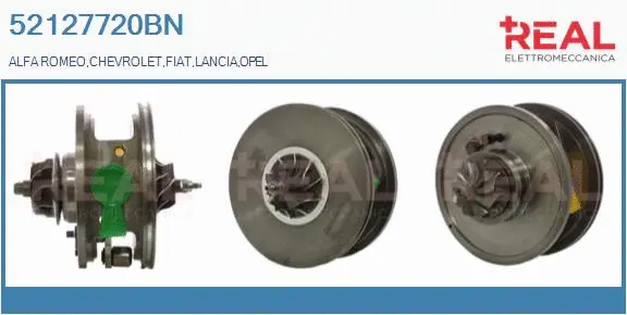 Core assembly, turbocharger (52127720BN)
